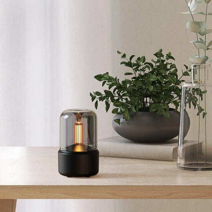 TheHomeTrends™ - Warm Glow Aromatherapy Diffuser Lamp